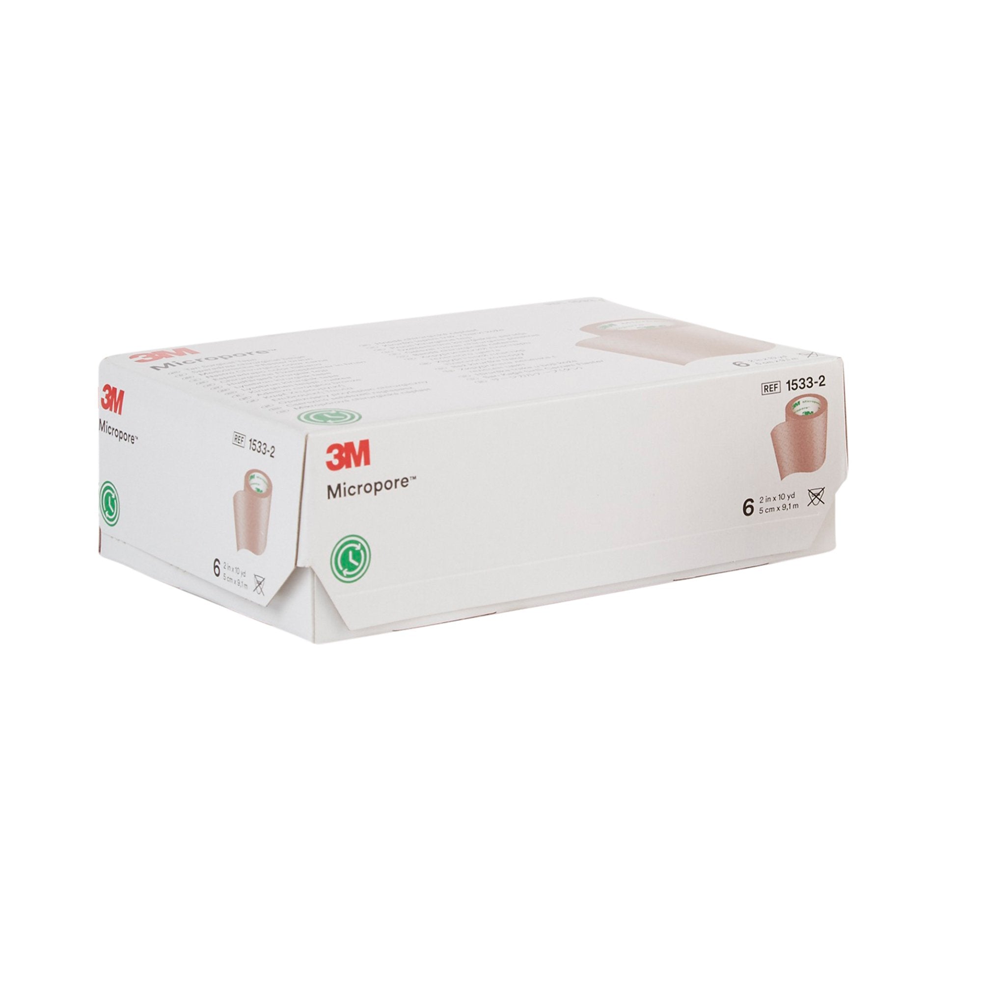 Medical Tape 3M Micropore Tan 2 Inch X 10 Yard Paper NonSterile,Packaging Type- Box
