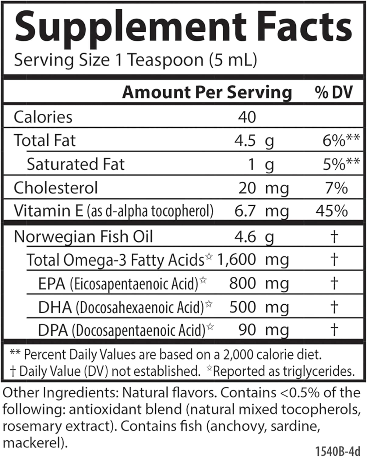 - the Very Finest Fish Oil, 1600 Mg Omega-3S, Liquid Fish Oil Supplement, Norwegian Fish Oil, Wild-Caught, Sustainably Sourced Fish Oil Liquid, Lemon, 200Ml, 6.7 Fl Oz