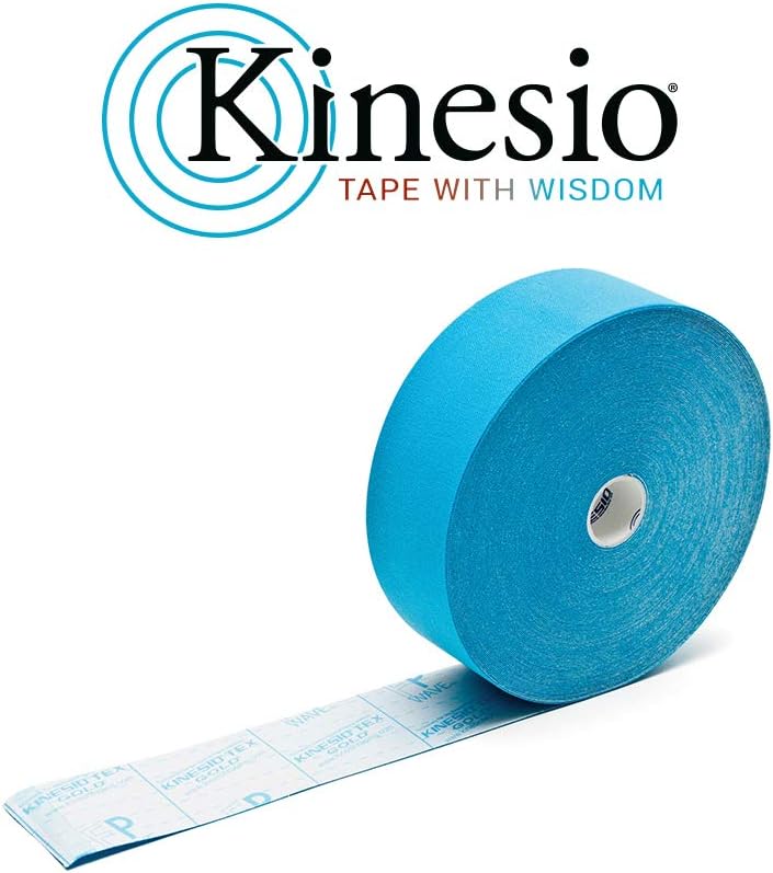 Kinesiology Tape Kinesio Tex Gold FP Black 2 Inch X 34 Yard Cotton NonSterile, Packaging Type- Box