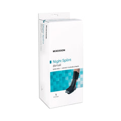 Dorsal Night Splint McKesson Large / X-Large Hook and Loop Closure Male 9 to 14 / Female 10 to 15 Foot