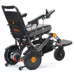 Electric wheelchair seating and frame detail image