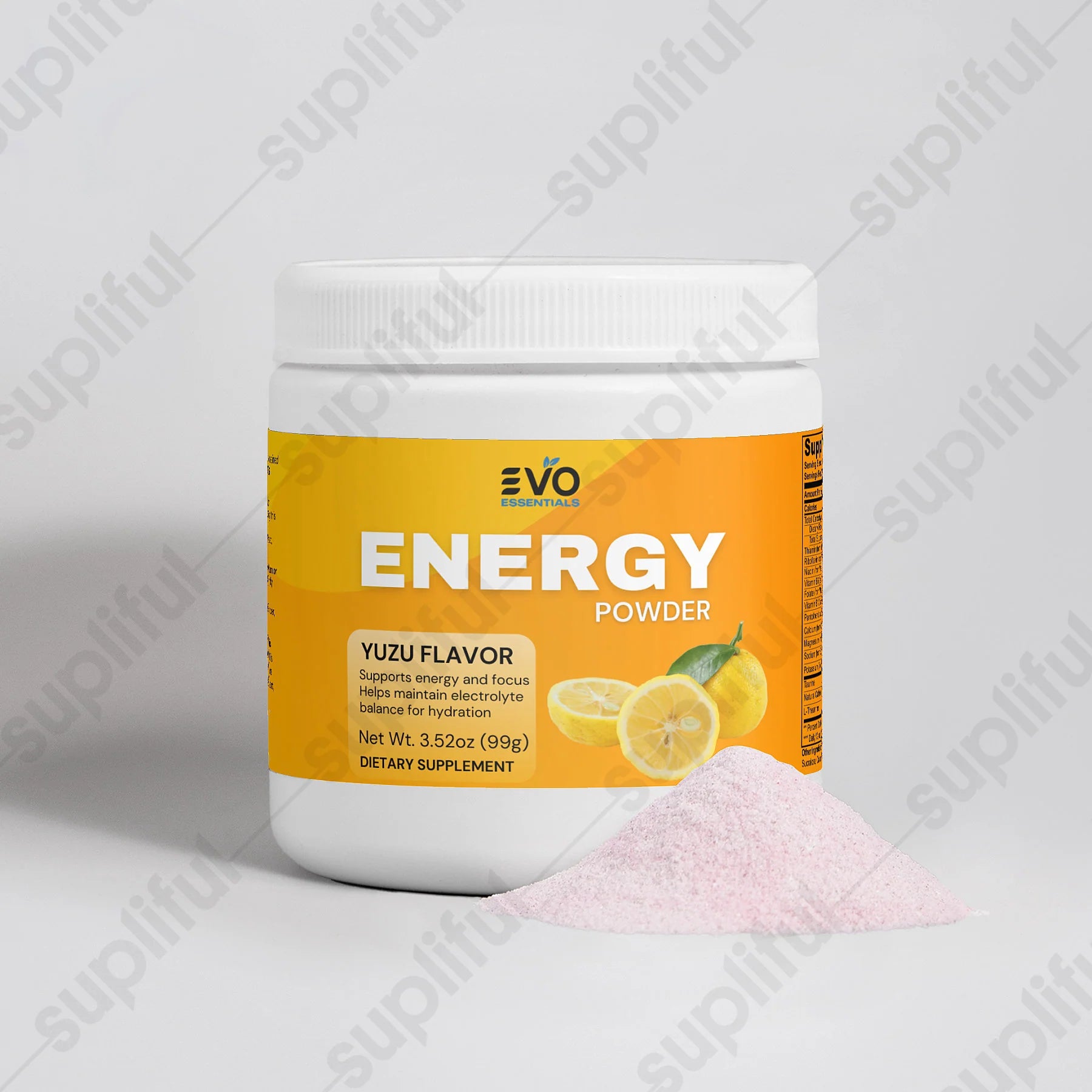 Energy Powder (Yuzu Flavor)