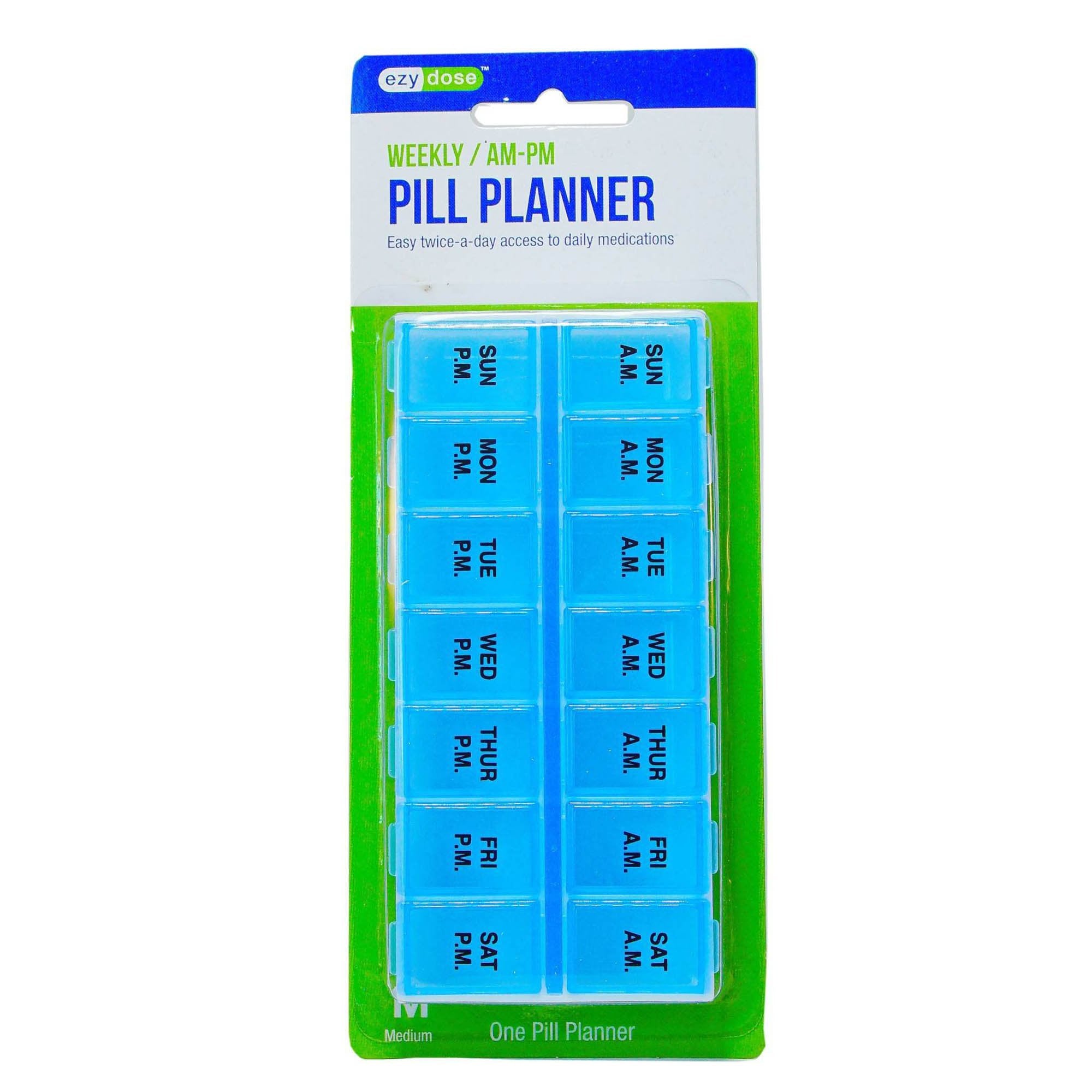Pill Organizer Ezy Dose Medium 7 Day 2 Dose