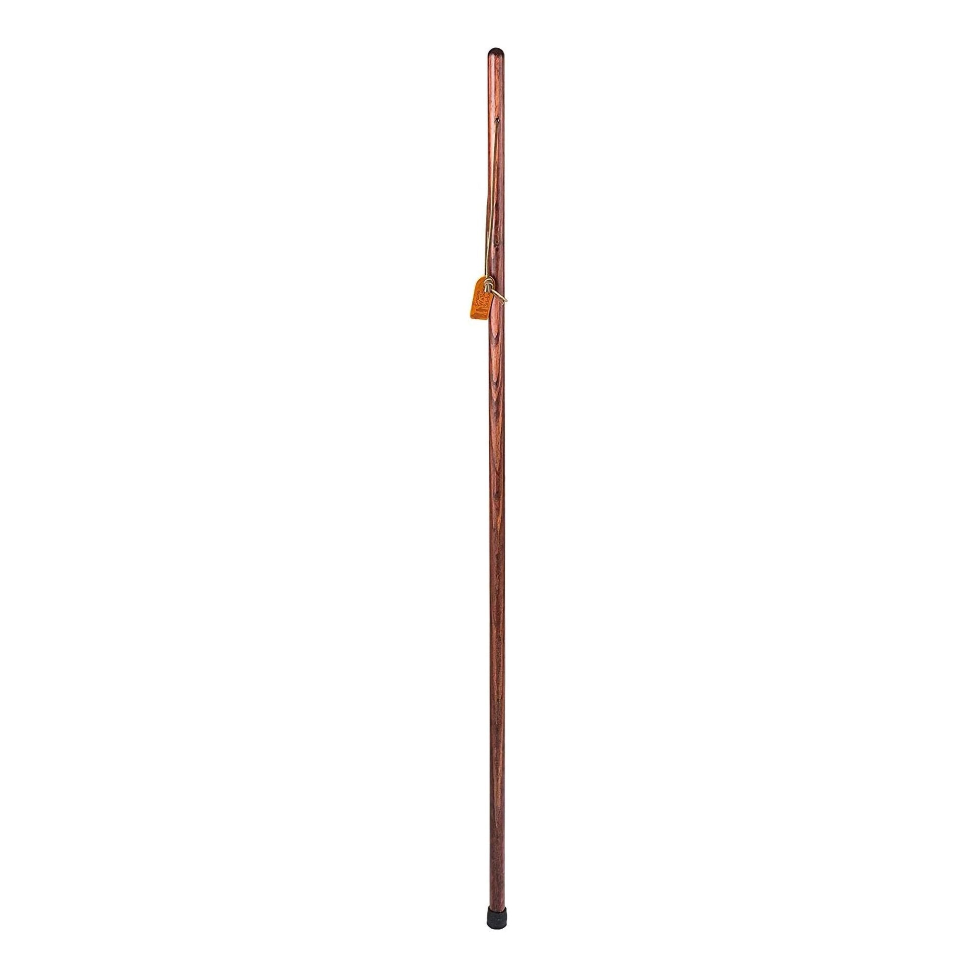 Walking Stick Brazos Free Form Wood 55 Inch Height Red