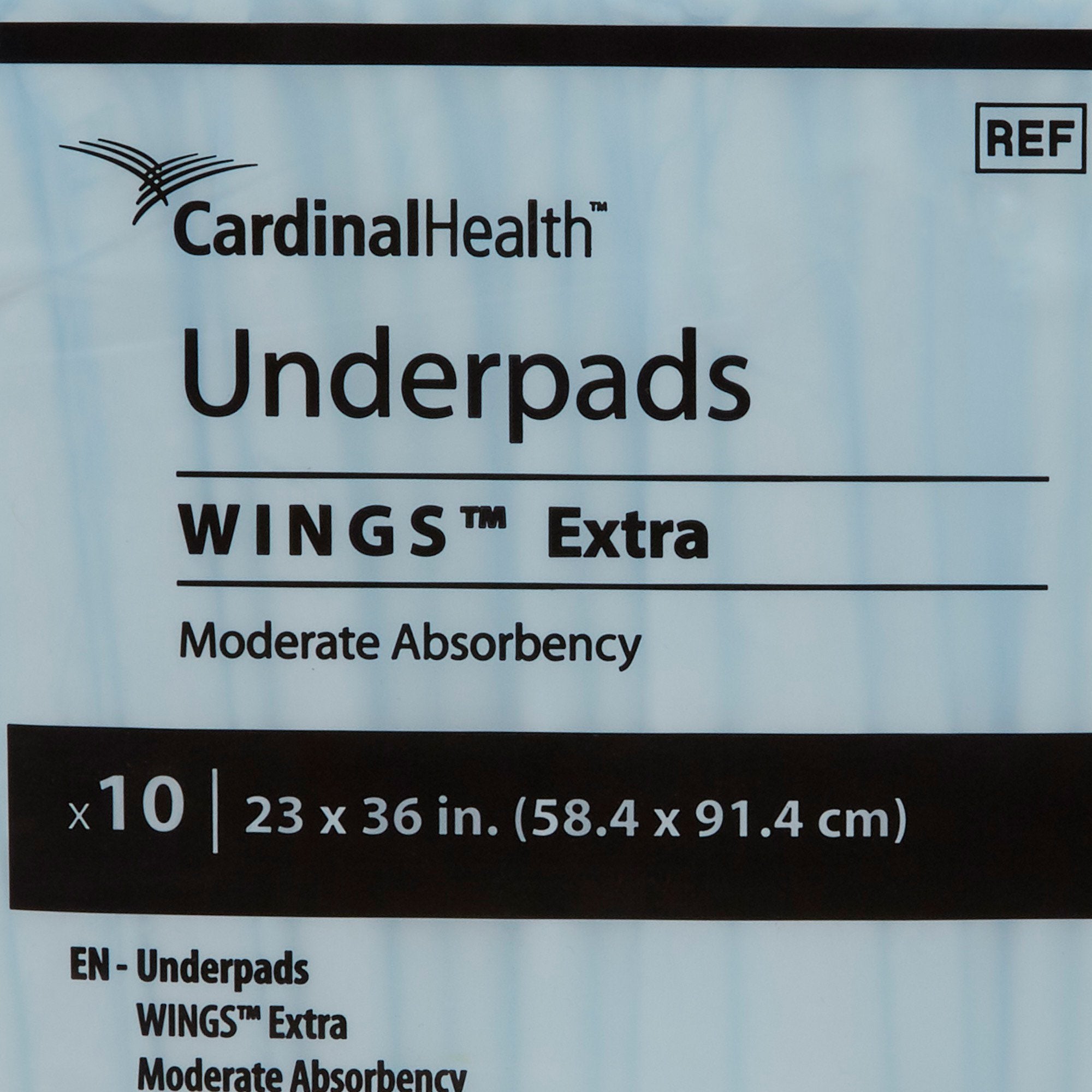 Disposable Underpad Simplicity Extra 23 X 36 Inch Fluff Moderate Absorbency, Packaging Type- Case