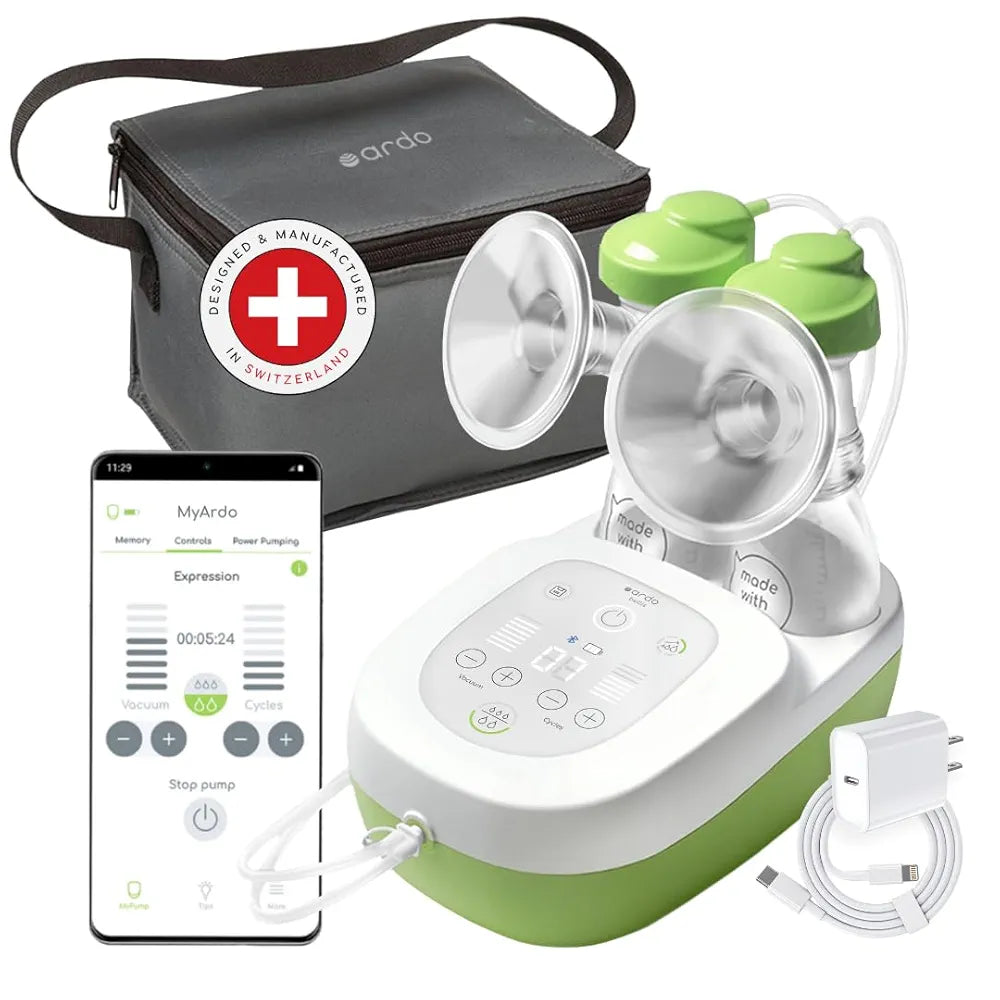 Ardo Bellis Multi-User Hospital Grade Breast Pump, Swiss Made, Portable & Rechargeable, 2-Phase Pumping, Lightweight, MyArdo App, Silent, Power Pumping, Memory Function, Mimics Baby's Natural Feeding