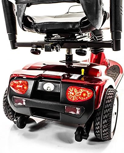 Companiontm Ii 3-wheel Elec Scooter Arctic Full-size, Color- Blue and Red