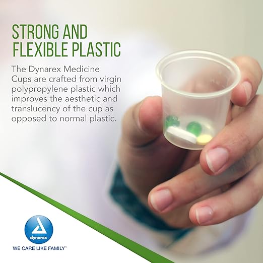 Medicine Cup Economy 1 oz. Clear Plastic Disposable NonSterile, Packaging Type- Case