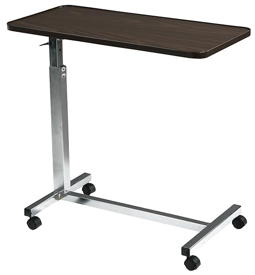 Overbed Table drive Non-Tilt Adjustment Handle 28 to 45 Inch Height Range, Packaging Type- Case