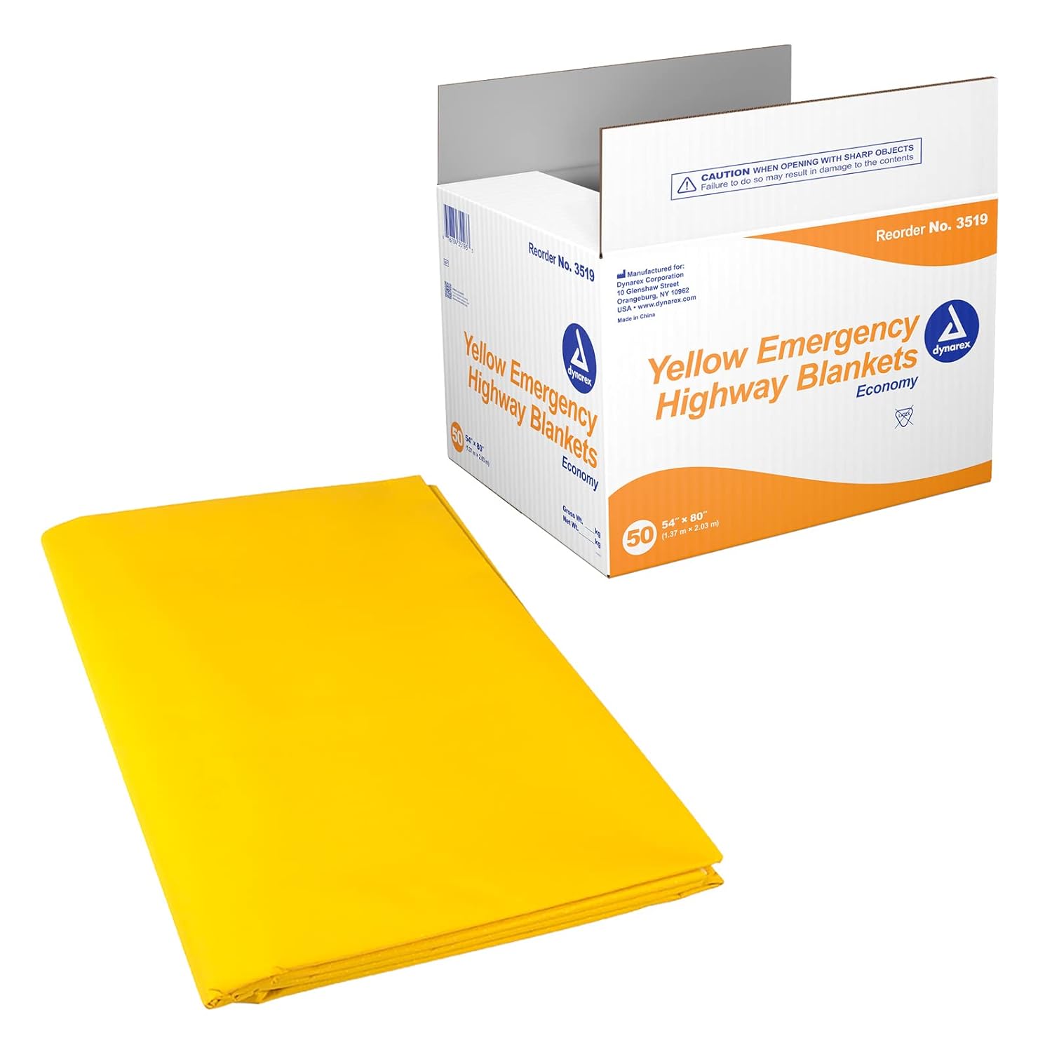 Dynarex Emergency Highway Blankets