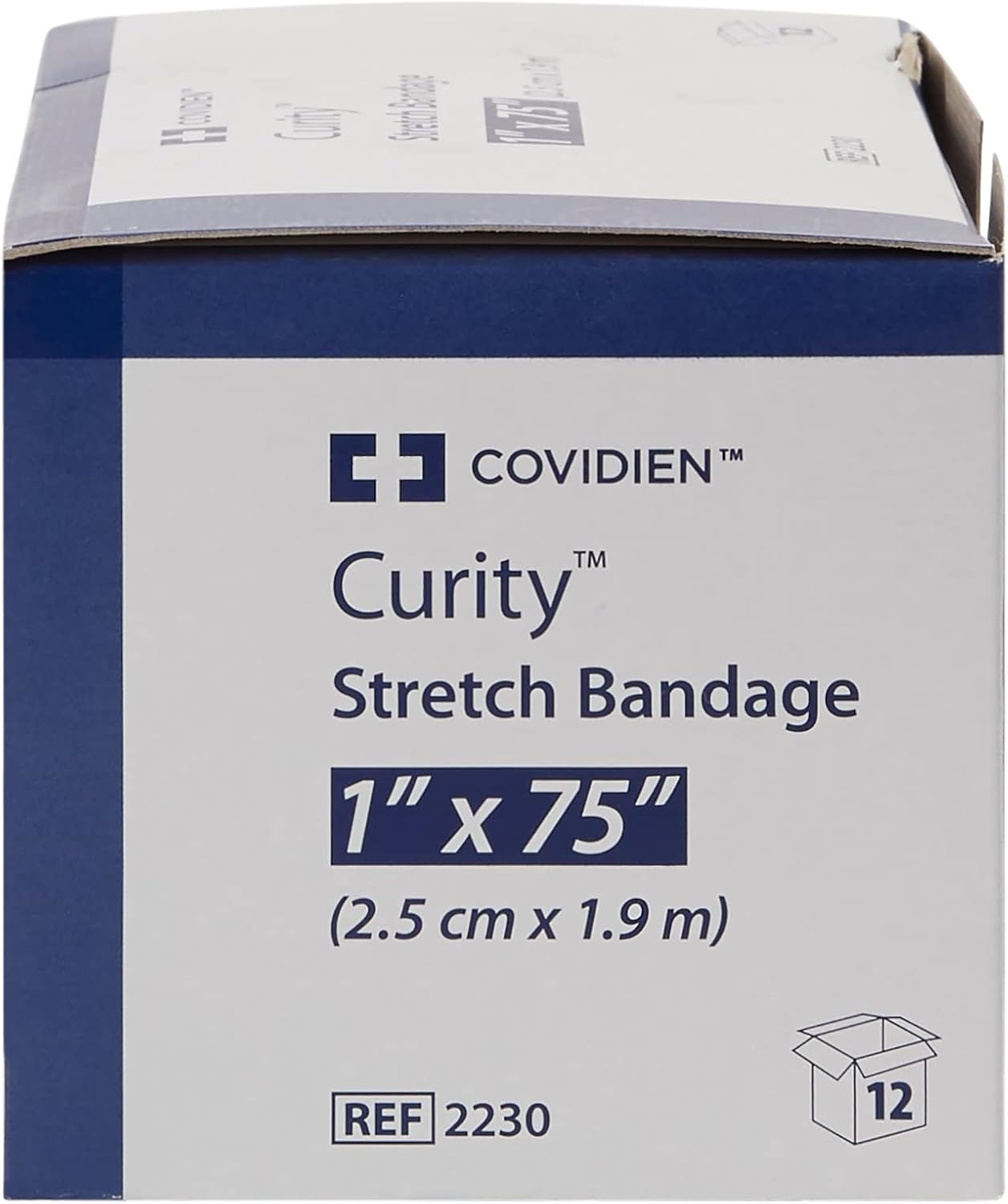 Conforming Bandage Curity 1 X 75 Inch 1-Ply Sterile 1 per Pack, Packaging Type- Case