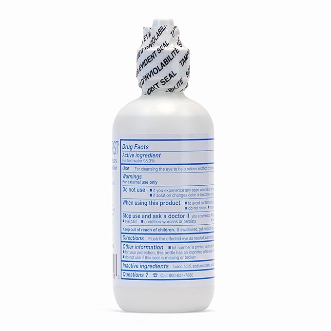 Eyewash Solution Medi-First Buffered Isotonic Solution 16 oz. Squeeze Bottle,Packaging Type- Each