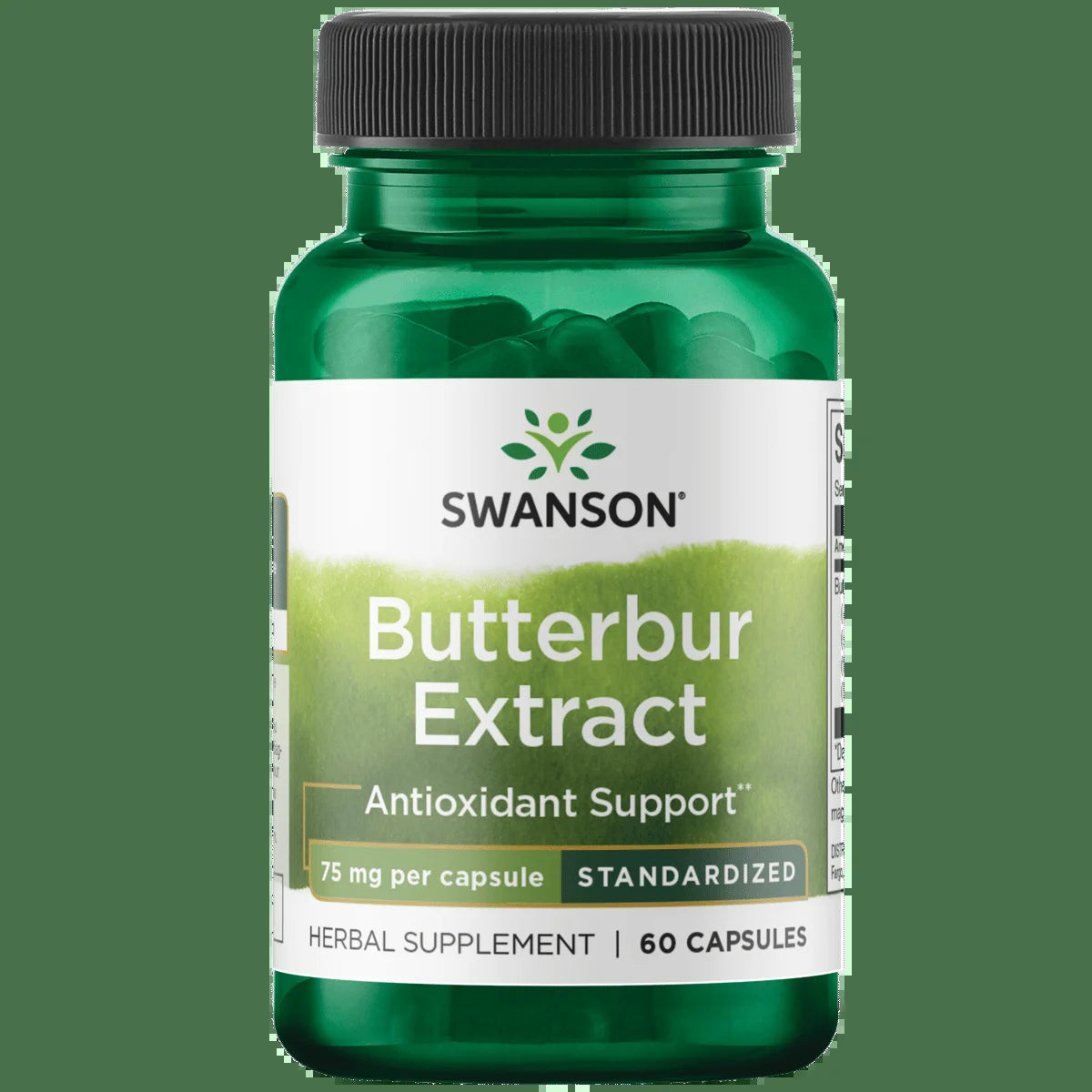 Swanson Butterbur Extract 75 Mg 60 Capsules