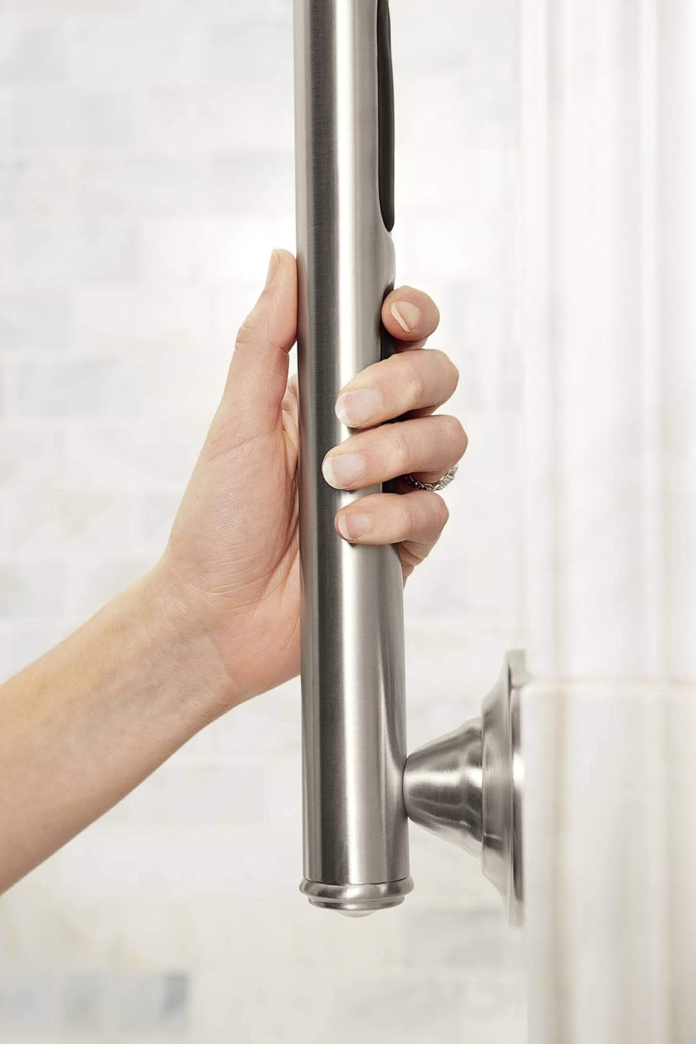 Moen Elegance Grab Bar  24  Old World Bronze  W/grip Pads