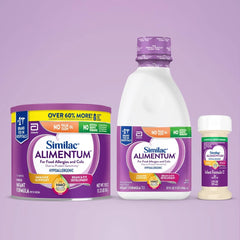 infant formula similac alimentum unflavored 32 oz bottle liquid food allergies packaging type case