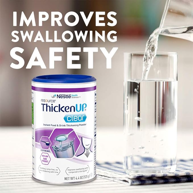 Food and Beverage Thickener ThickenUp Clear 4.4 oz. Canister Unflavored Powder IDDSI Level 0 Thin,Packaging Type- Each