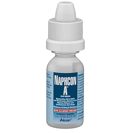 Gotas oftálmicas Naphcon A® para el alivio de la alergia ocular, 0.5 oz 