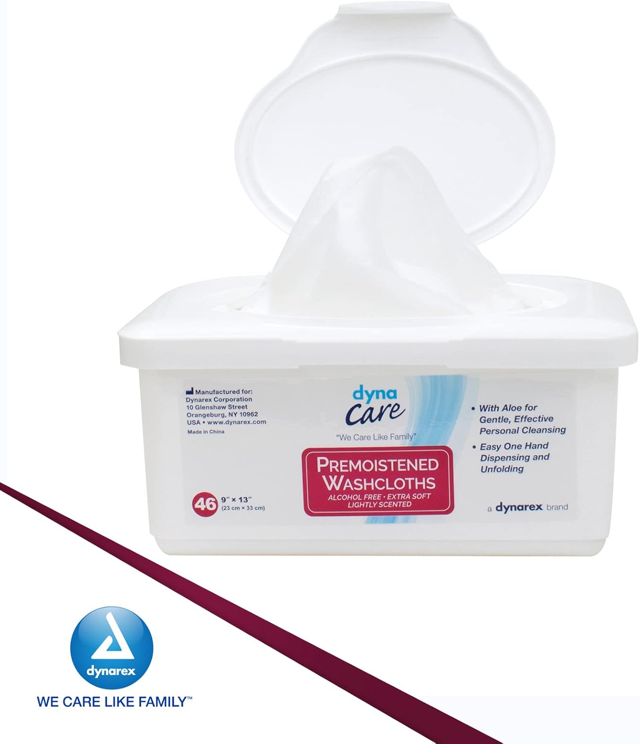 Personal Cleansing Wipe DynaCare Tub Scented 46 Count