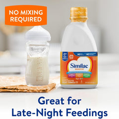 infant formula similac sensitive unflavored 32 oz bottle liquid iron lactose sensitivity packaging type case