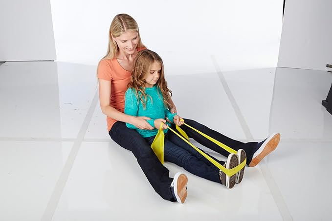 Exercise Resistance Band CanDo Yellow 5 Inch X 6 Yard X-Light Resistance,Packaging Type- Each