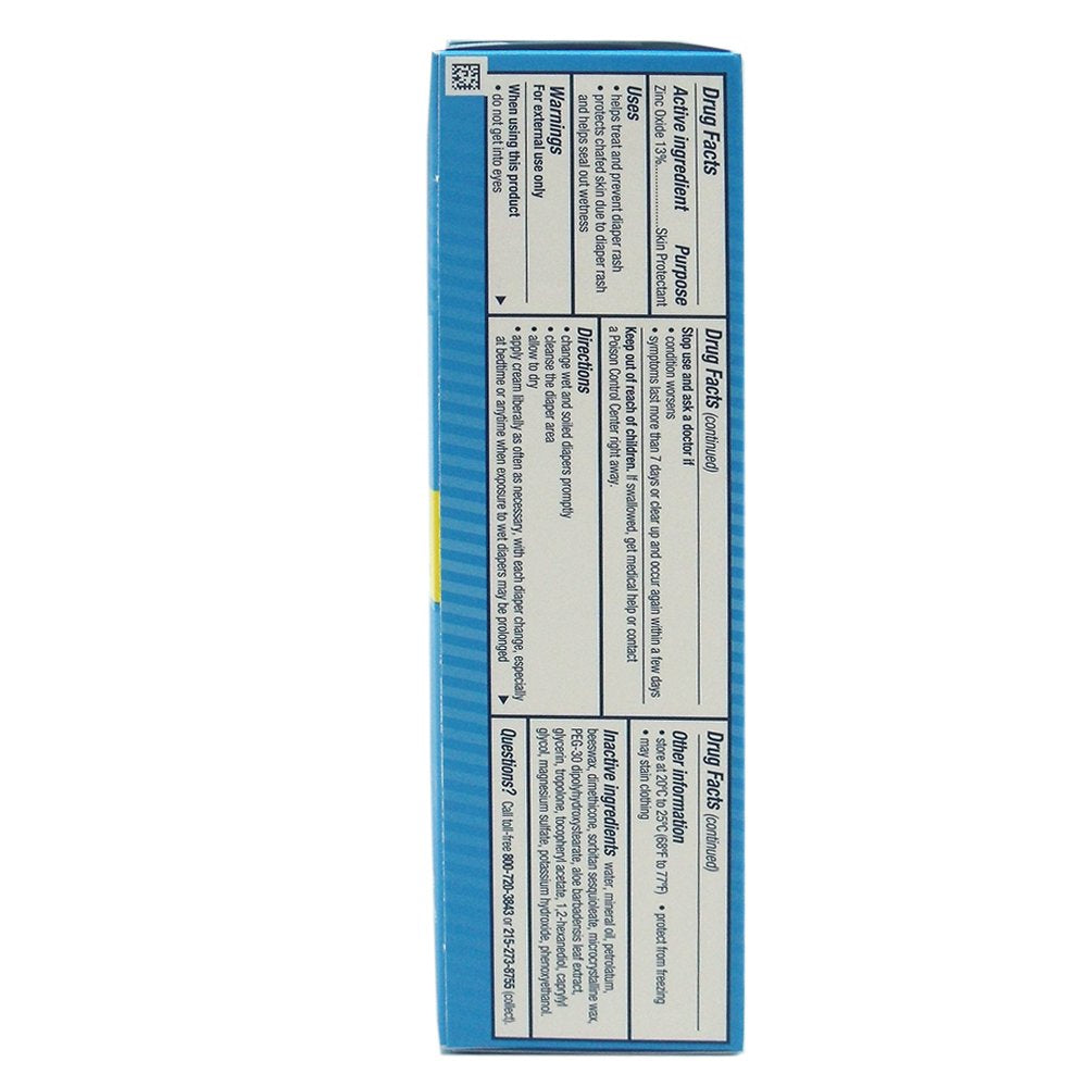 Crema perfumada Desitin para la dermatitis del pañal, tubo de 113 g. Tipo de envase: individual.