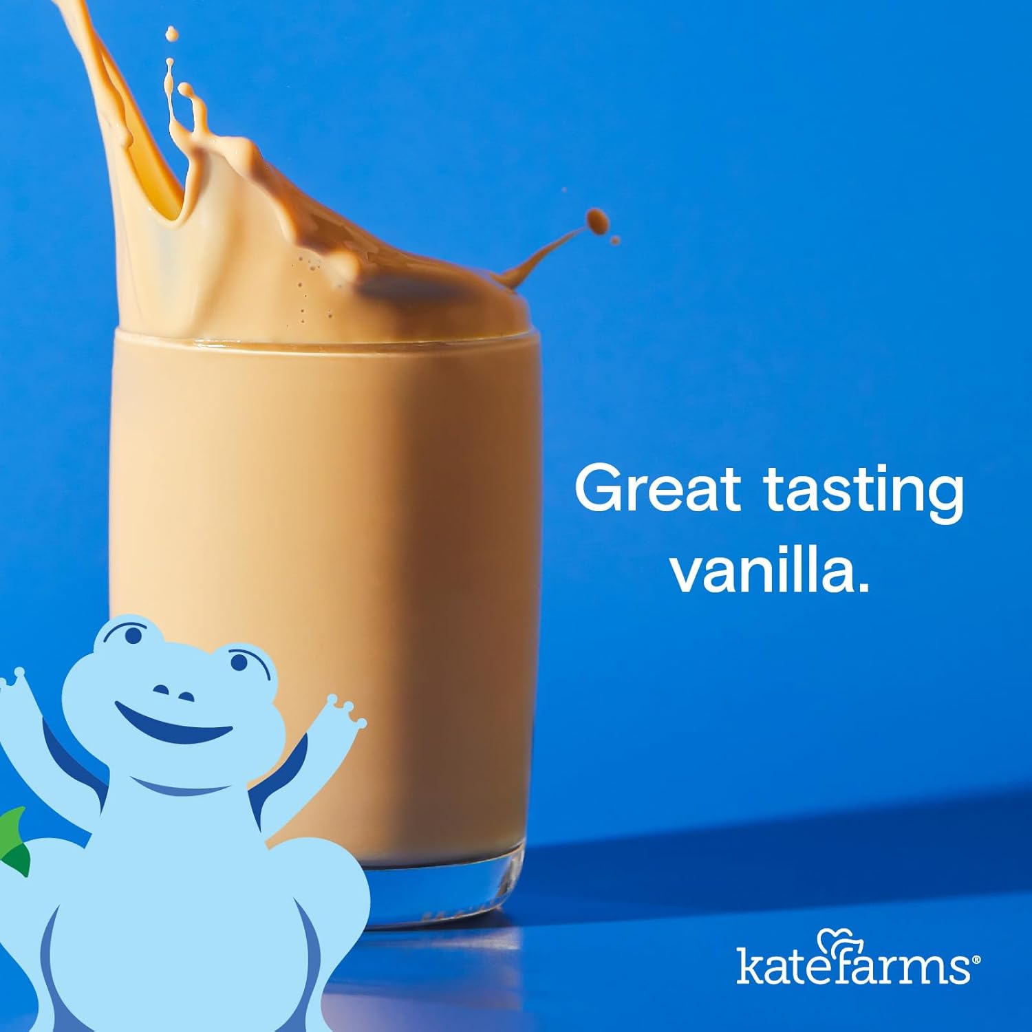 Pediatric Oral Supplement Kate Farms Pediatric Standard 1.2 Vanilla Flavor 8.45 oz. Carton Liquid Organic Pea Protein,Packaging Type- Each
