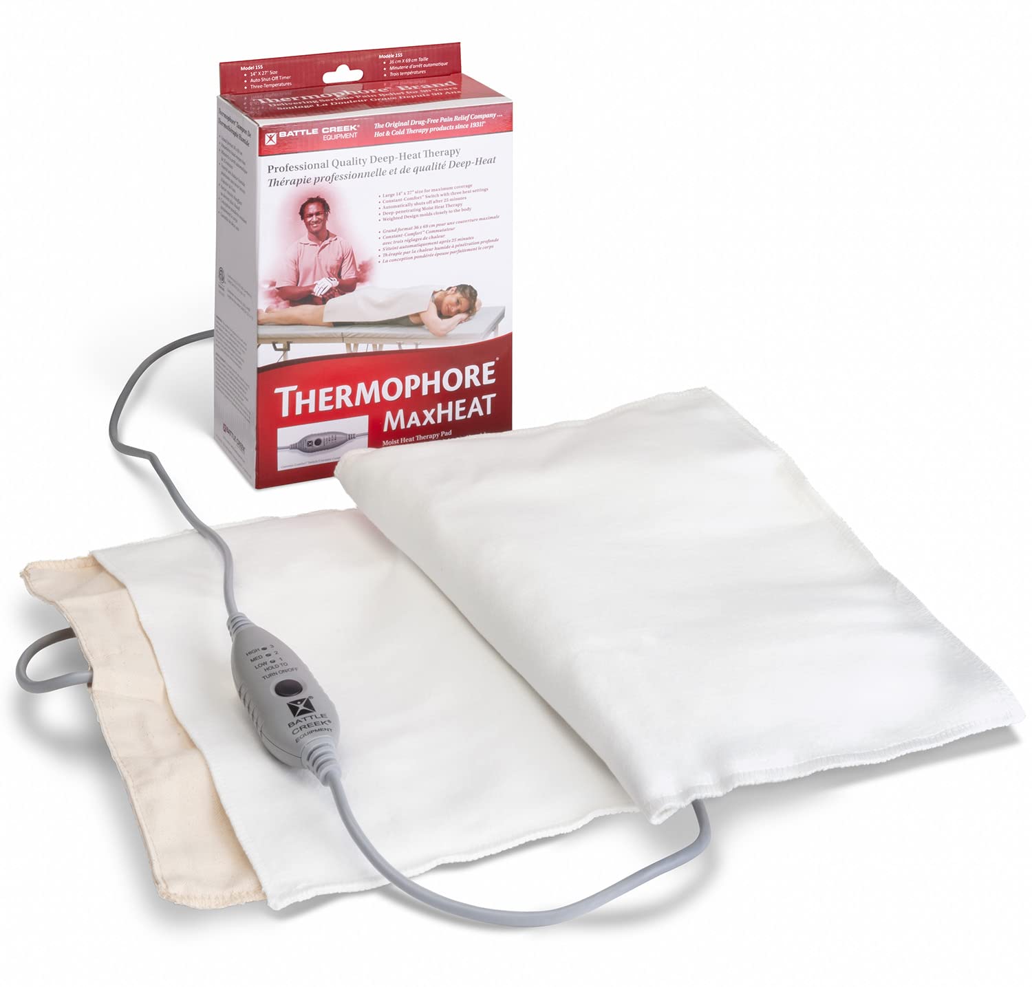 Thermophore Maxheat Large/back Size (14 X 27 )