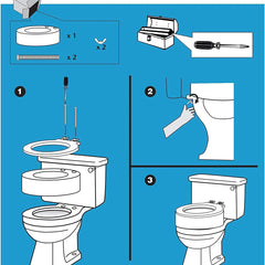 Carex Toilet Seat Elevator - Standard