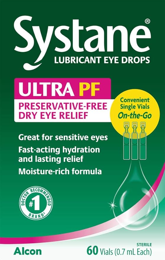 Eye Lubricant Systane Ultra 0.34 oz. Eye Drops,Packaging Type- Each