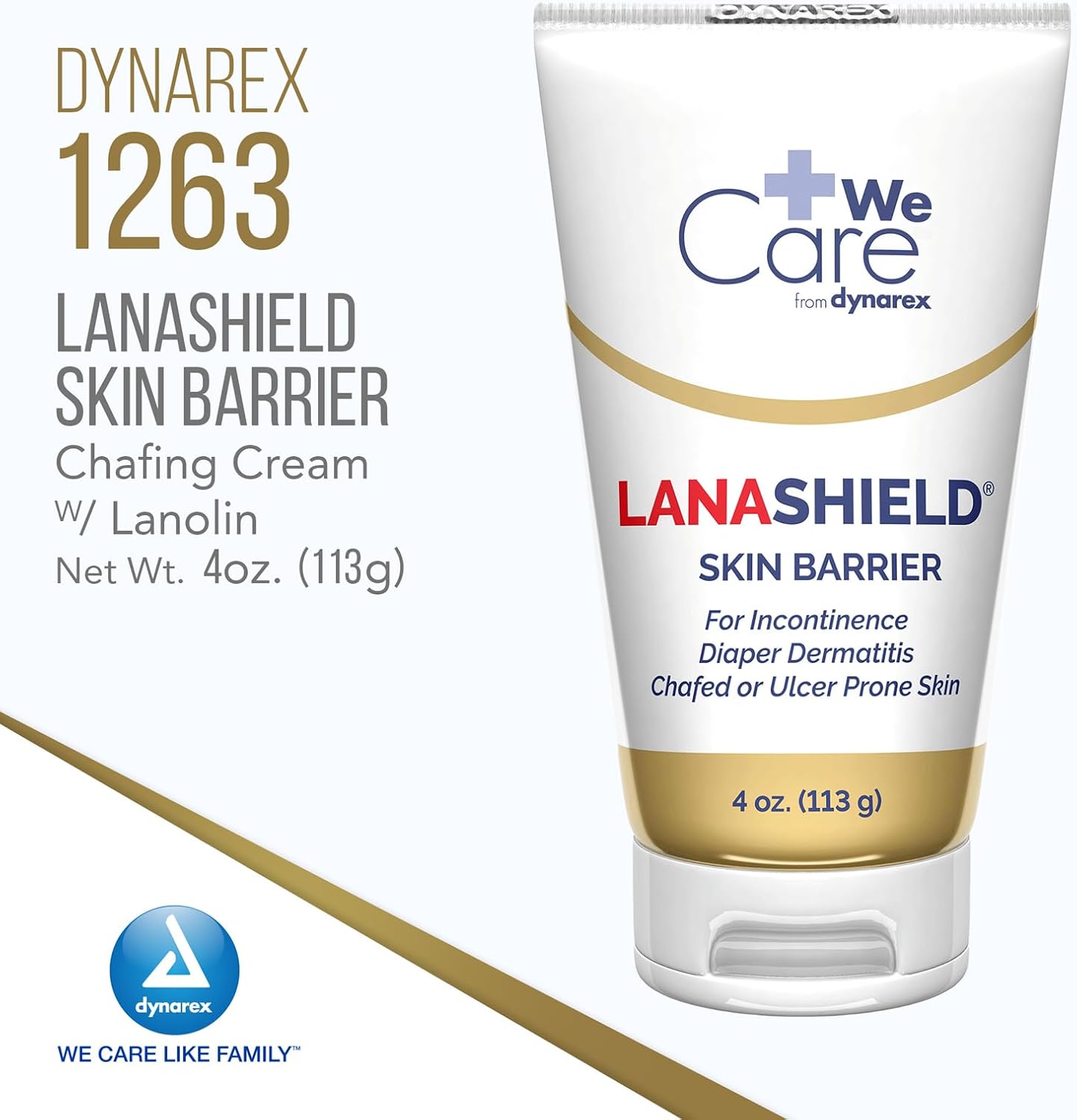 Dynarex LanaShield Skin Protectant Cream