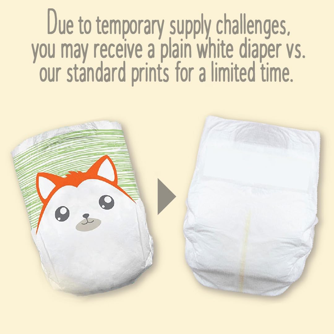 unisex baby diaper cuties® complete care size 4 disposable heavy absorbency 1