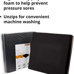 Seat Cushion McKesson 18 W X 16 L X 3 D Inch Foam, Packaging Type- Case