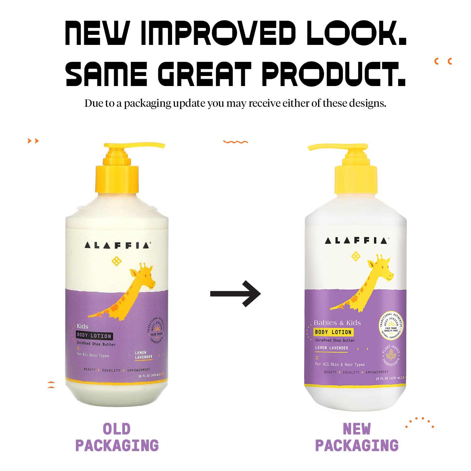 Alaffia - Kids Lotion Lemon & Lavender - 1 Each -16 Fz