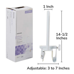 Bathtub Grab Bar McKesson White Steel, Packaging Type- Case