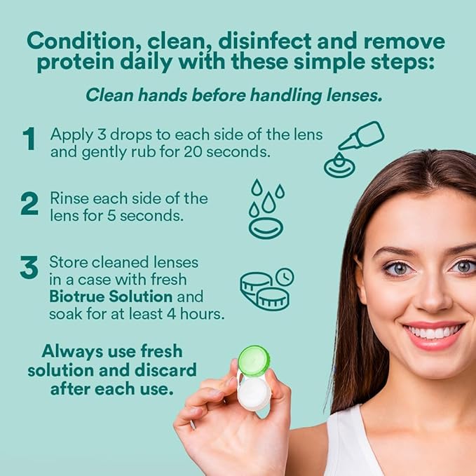Contact Lens Solution Biotrue® 10 oz. Solution