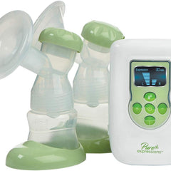 pure expressions breast pump double electric