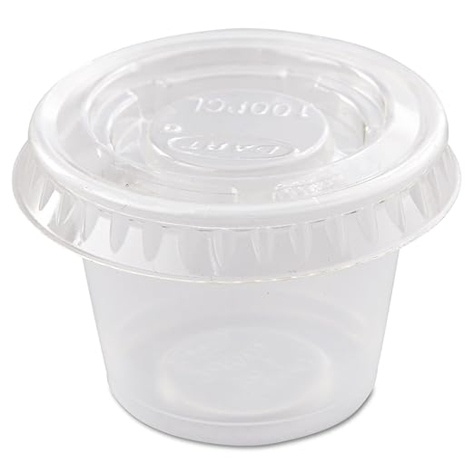 Portion Cup Lid Dart Solo, Packaging Type- Case