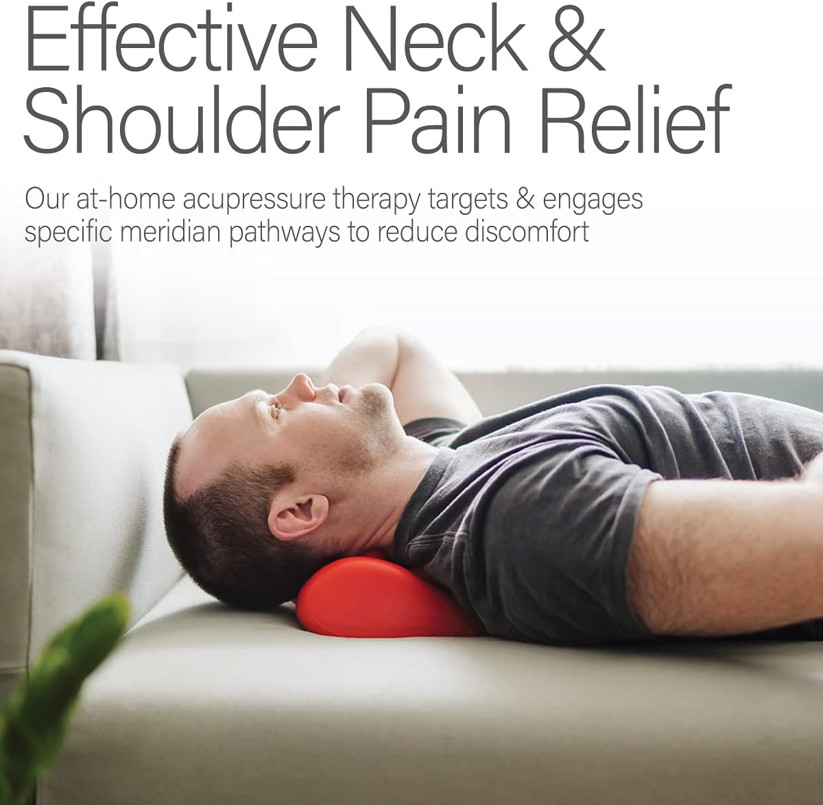 kanjo flex firm acupressure neck pain relief cushion kanjo acupressure neck cushion mk1236451ea