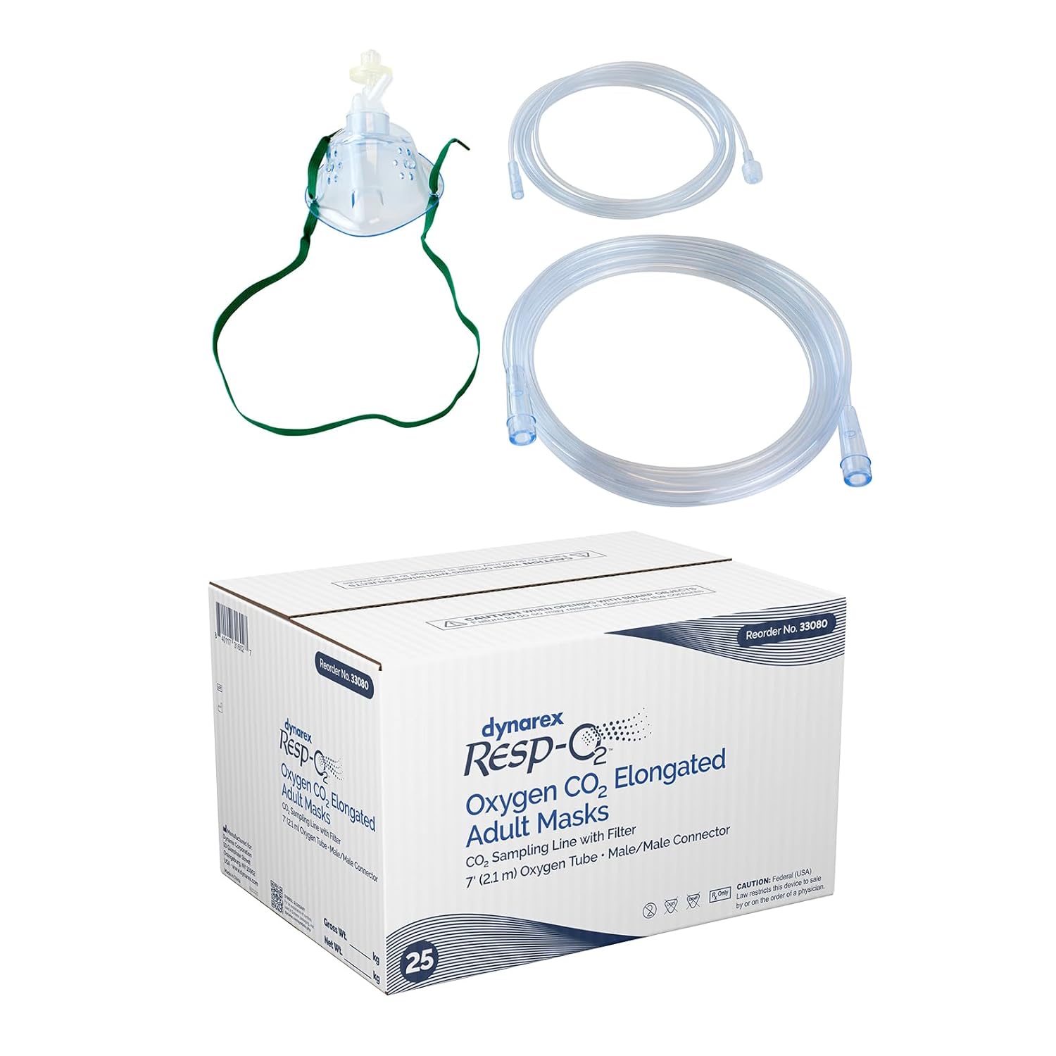 Dynarex CO2 Masks and Accessories