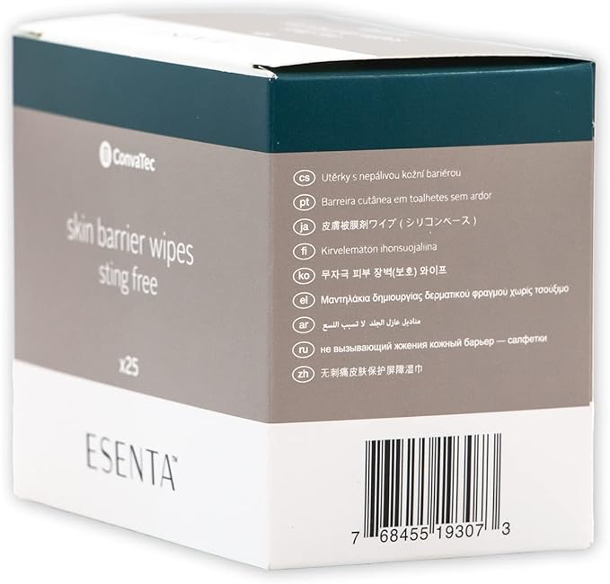 Skin Barrier Wipe Esenta Sting Free Silicone / Zanthalene Individual Packet NonSterile,Packaging Type- Each
