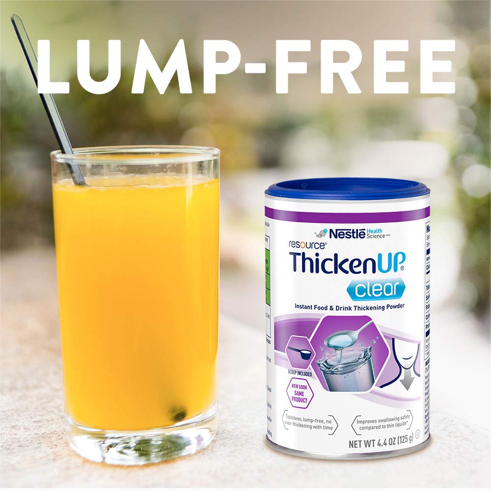 Food and Beverage Thickener ThickenUp Clear 4.4 oz. Canister Unflavored Powder IDDSI Level 0 Thin,Packaging Type- Each