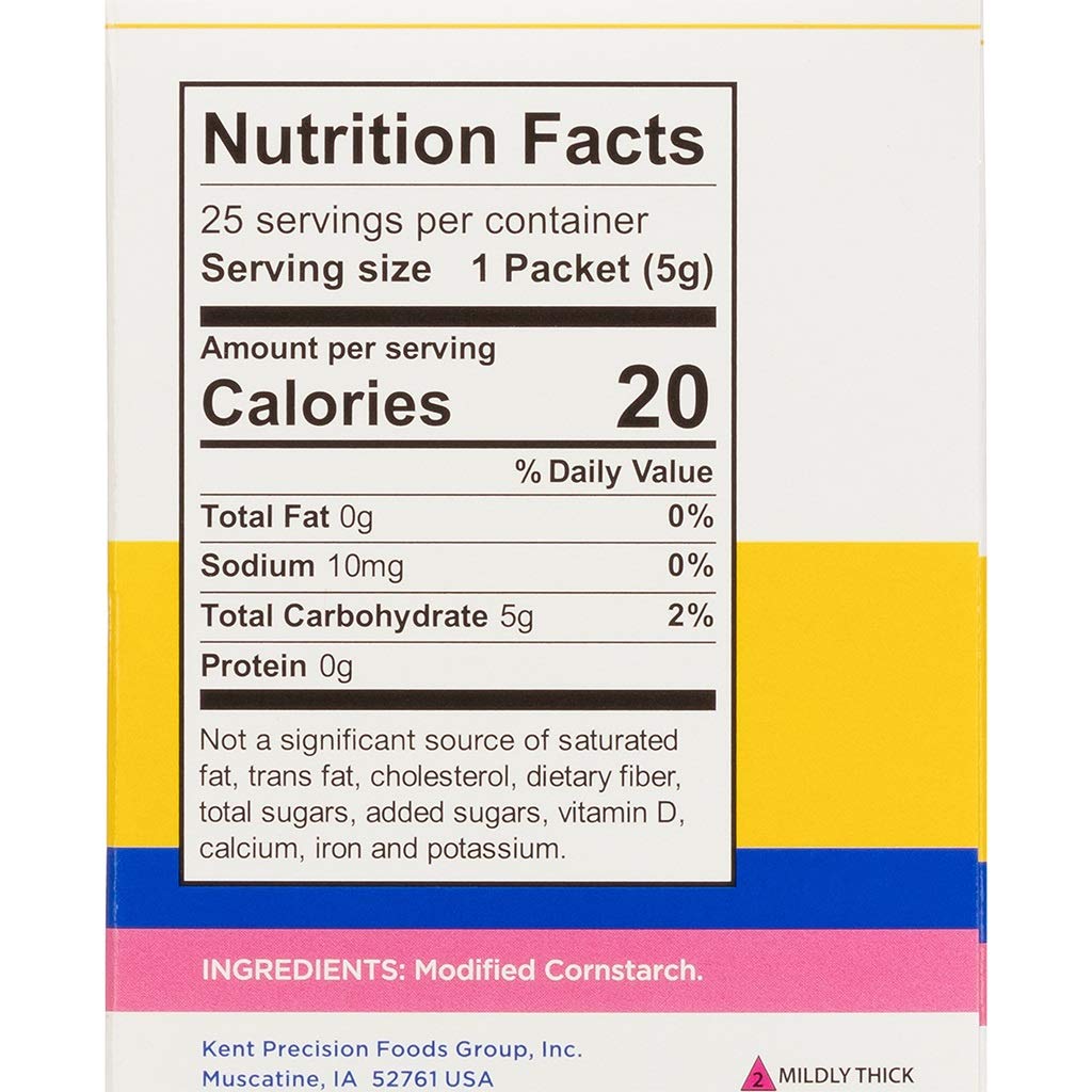 Food and Beverage Thickener Thick-It Original 6 Gram Individual Packet Unflavored Powder IDDSI Level 3 Moderately Thick/Liquidized, Packaging Type- Case