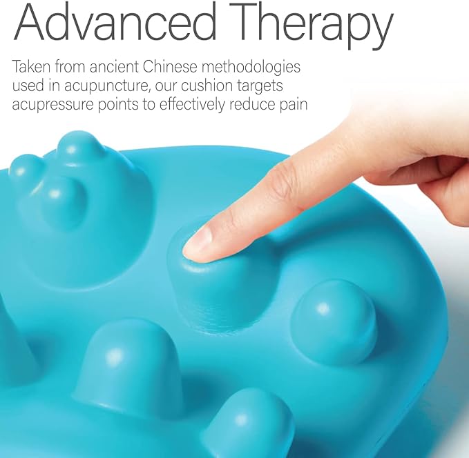 kanjo flex firm acupressure neck pain relief cushion kanjo acupressure neck cushion mk1236451ea
