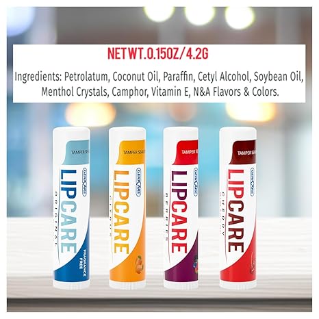Lip Balm Geri-Care LipCare 0.15 oz. Tube, Packaging Type- Case