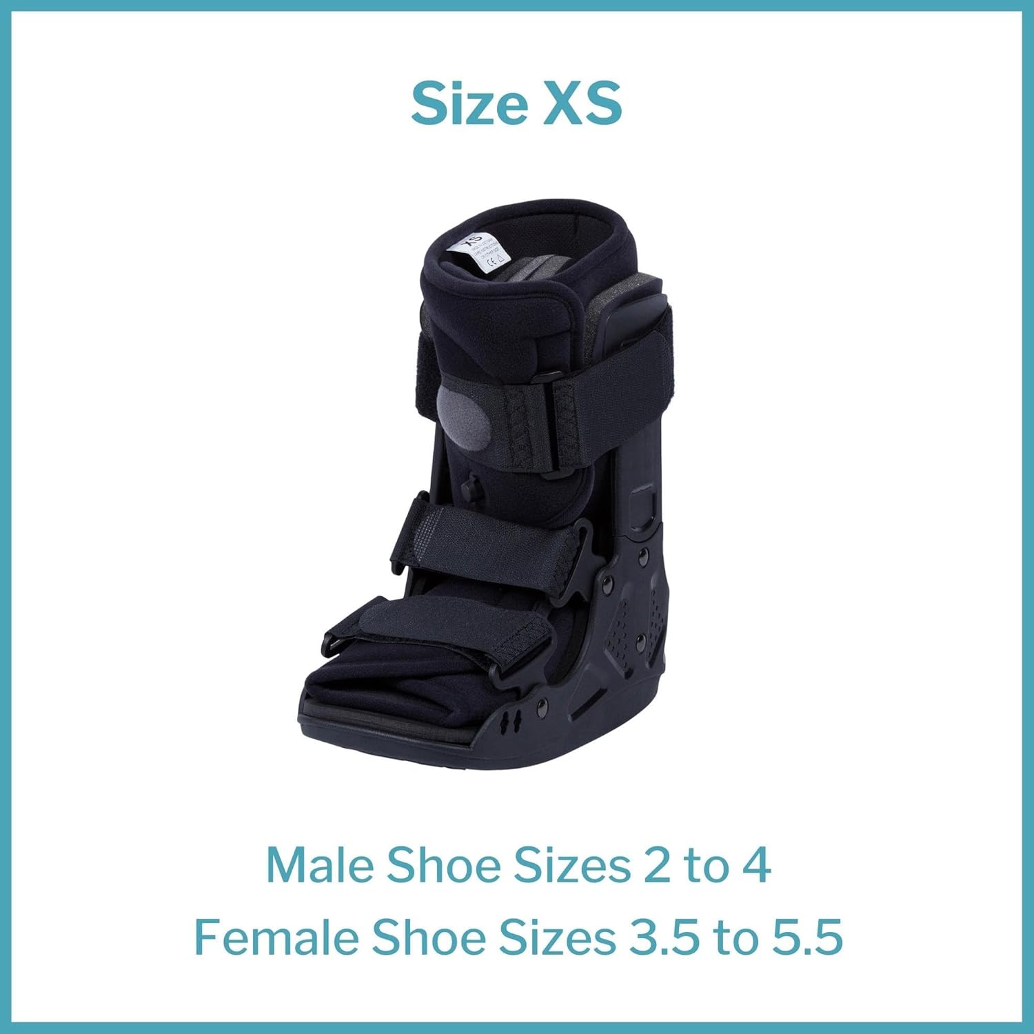Air Walker Boot McKesson Pneumatic Pediatric / Adult X-Small Short