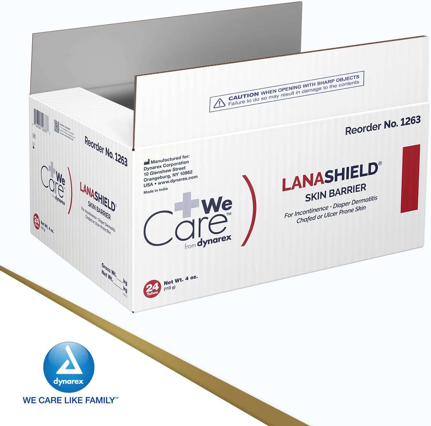 Dynarex LanaShield Skin Protectant Cream
