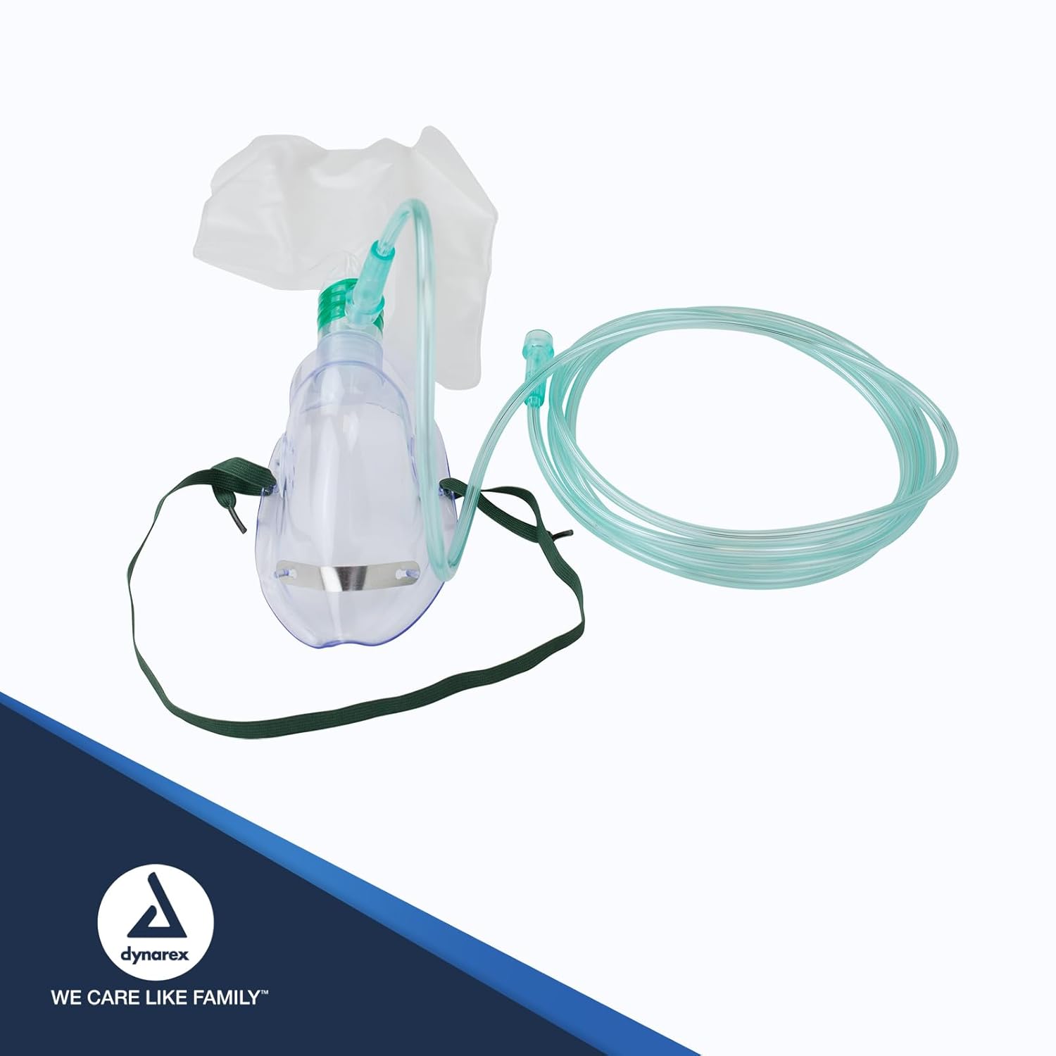 Dynarex Non-Rebreather & 3-in-1 Oxygen Masks | Reliable Oxygen Delivery for Emergency Care | Comfortable Fit & Secure Seal for Optimal Breathing Support