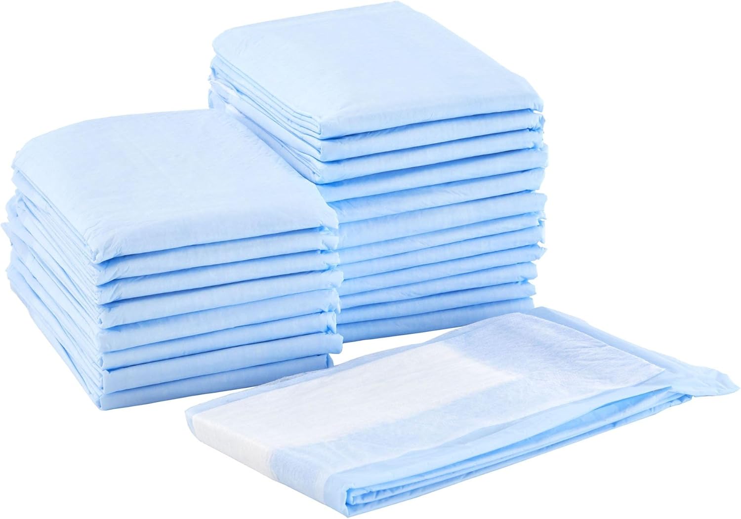 Disposable Underpad McKesson Classic Plus 23 X 36 Inch Fluff Mat Light Absorbency, Packaging Type- Case