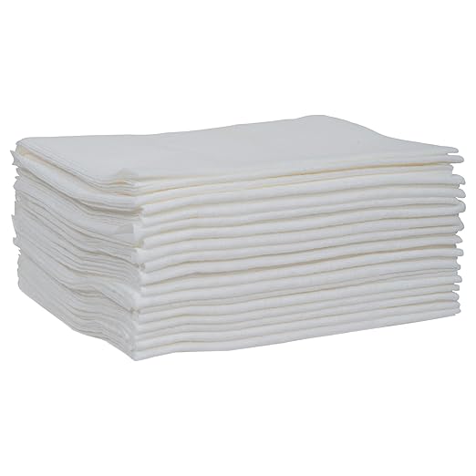 Toallita húmeda WypAll X60 de uso ligero, blanca, no estéril, de celulosa/polipropileno, 30 x 31,7 cm, reutilizable, tipo de embalaje: caja