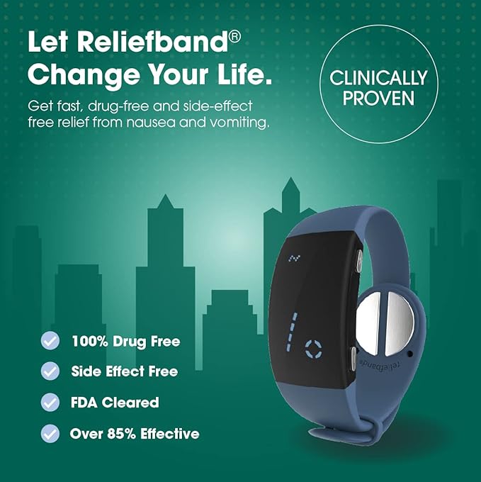 Nausea Relief Reliefband Premier Wrist Band, Packaging Type- Each